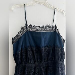 Stunning Lace Blue Club Monaco Dress